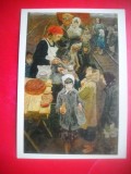 HOPCT 23254 IMPARTIREA PAINII-S P TKACEV-TATARI - MUZEE RUSIA - CP PICTURA --NECIRCULATA