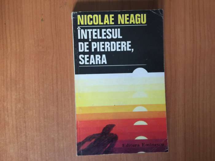 k1 Nicolae Neagu - Intelesul de pierdere seara