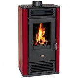 Soba pe lemne, Prity K3 GT D, metalica, 2,5 kg/h, 540 x 390 x 960 - Burgundy