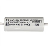 C mot 4uF/450Vdc fire axial Miflex