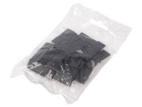 Obturator Negru pentru Profile LED, 20 Buc ABS BACK10