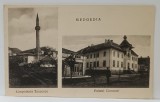 MEDGIDIA , GOSPODARIA TANCESCU si PALATUL COMUNAL , CARTE POSTALA ILUSTRATA , ANII ' 20