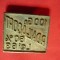 Sigiliu bronz interbelic ,dim.= 4x3,5x0,8cm -100g-P.DallAcor 68% ,lei63