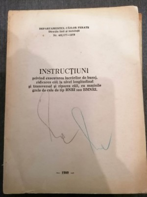 Instructiuni prinvind executarea lucrarilor de buraj, ridicarea caii la nivel .. foto