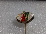 Insigna Steaua R. Belgrad - Ferencvros Budapesta 1975