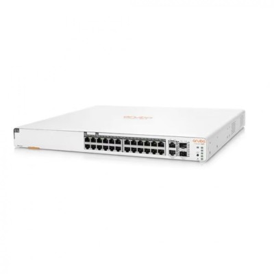 Switch 24 porturi Gigabit 20p Class4 4p Class6 PoE&amp;nbsp;Aruba Networks JL807A24 SafetyGuard Surveillance foto