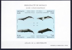 DB1 Fauna Marina Balene 1993 Monaco SS NDT MNH