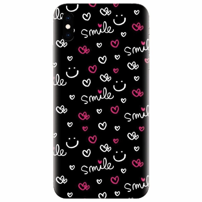 Husa silicon pentru Apple Iphone XS Max, Smile 101