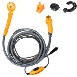 Kit Dus Portabil APF pentru Voiaj cu Pompa Electrica si alimentare Bricheta Masinii 12V