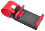 Suport Telefon Volan Auto Universal, Prindere Rapida, Rotativ, 53-77mm, Protectie Silicon, Negru