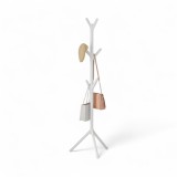 Cuier Haine Tip Pom, Alb, 170cm, Metalic, 12 Agatatori, Hol, Living, Birou