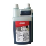Ulei amestec pentru motoare &icirc;n 2 timpi Oregon, cu dozator, verde1 L, O10 -6370, 567405