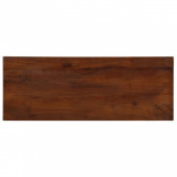 VidaXL Blat de masă, 90x20x2,5 cm, dreptunghiular, lemn masiv reciclat