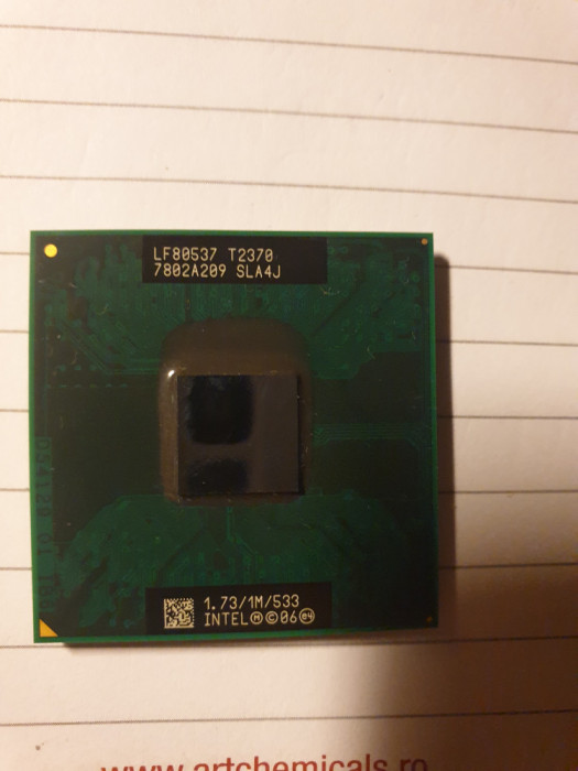 procesor laptop INTEL dual-core T2370
