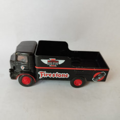 bnk jc Hartoy 1992 Firestone Tire GMC T-70 Delivery Stake Truck - 1/64