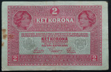 Bancnota istorica 2 COROANE - AUSTRO-UNGARIA, anul 1917 *cod 559 A = 1692-570035
