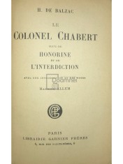 Honore de Balzac - Le colonel Chabert (Editia: 1932) foto