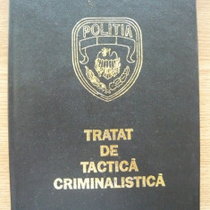 AIONITOAIE / SANDU (coord.) - TRATAT DE TACTICA CRIMINALISTICA - 1992