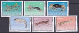 DB1 Fauna MarinaCrustacee 1981 Mozambic 6 v. MNH, Nestampilat