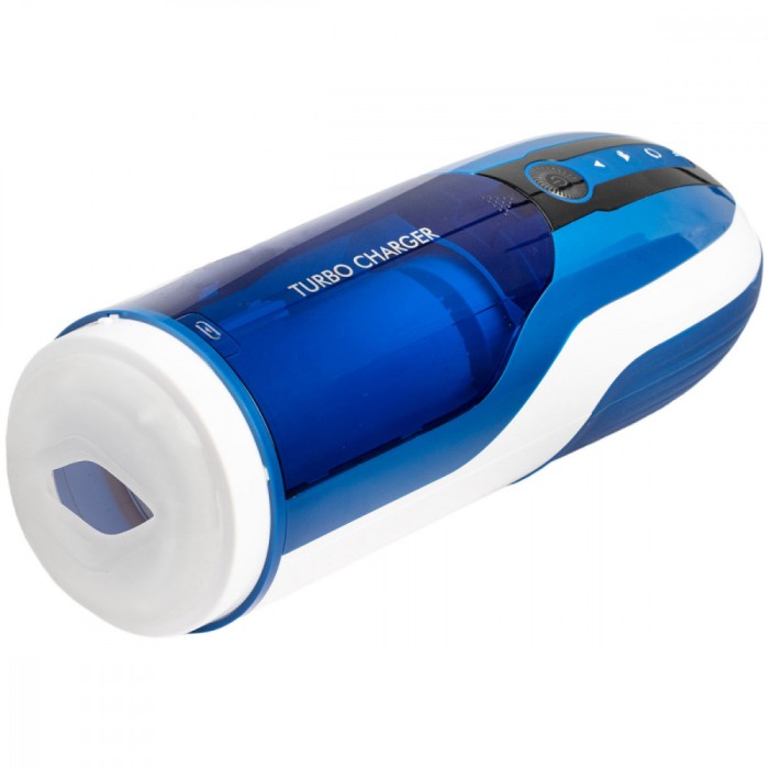 Masturbator Turbo Rotating &amp; Thrusting, 14 Moduri Rotatie, 11 Moduri Impingere, TPE, 32.3 cm