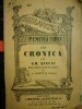 Din Cronica lui Gh. Sincai, extrase, de P. Popovici, BPT nr 697 interbelic
