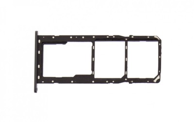Suport SiM Samsung Galaxy A11, A115, M11, M115, Dual SiM, Negru foto