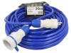 Prelungitor alimentare KEL 3x2,5mm2 30m 16A PUR albastru