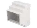 Carcasă pentru șină DIN ABS gri 90x70x65mm