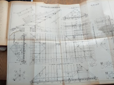 CURS DE CONSTRUCTII IN LEMN SI FIER, 1934- TONEA IOAN foto