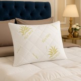 Perna Memory Foam Aloe Vera 50x70 cm, Hipoalergenica, Antiacarieni, Ergonomica, Sustinere Gat, Confort Somn