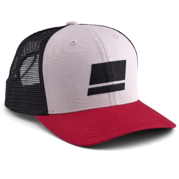 Sapca ABU GARCIA Flag Trucker Cap, Grey/Red/Black
