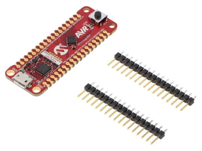 Placă dezvoltare ATTINY, USB, GPIO