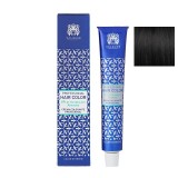 Negru Metalic 1M Vopsea de par cu plex si arginina Valquer 60g