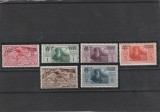 Egee (Italia) 1932 - Aviatie, Dante Alighieri , serie Posta Aeriana 6 valori,MNH,Mi.82-87