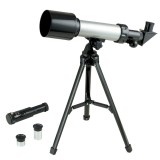 Telescop astronomic pentru copii, putere 180x, 2 prisme 4, 20mm, husa inclusa, varsta recomandata 8 ani+, Oem