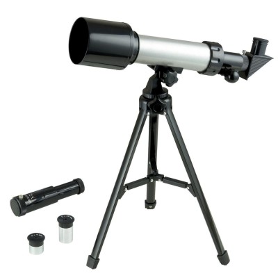 Telescop astronomic pentru copii, putere 180x, 2 prisme 4, 20mm, husa inclusa, varsta recomandata 8 ani+ foto