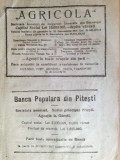 Reclama Banca Populara Pitesti, agentia Gaesti, 16 x 23 cm