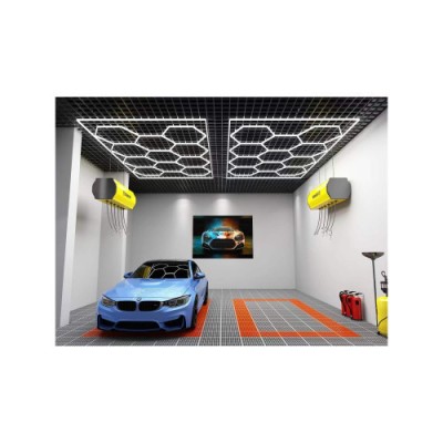 Set lumini LED HEXAGONALE Cod: HEX1 Automotive TrustedCars foto