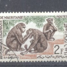Mauritania 1963 Animals, used AE.273