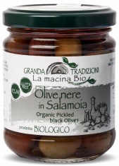Masline negre BIO in saramura La Macina Bio foto