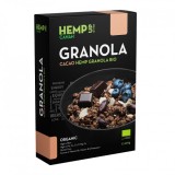 Cacao Hemp Granola Bio, 400 grame, Canah