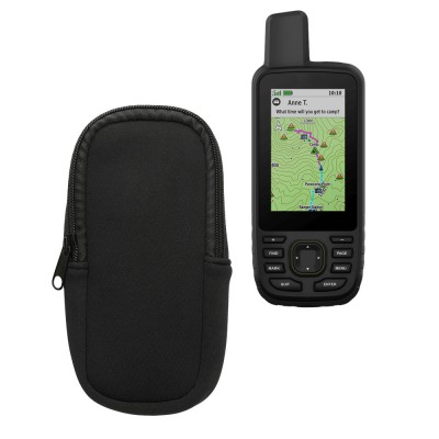 Husa de protectie Kwmobile pentru Garmin GPSMAP 66sr/GPSMAP 67, Negru, Neopren, KWM0000256U001C foto
