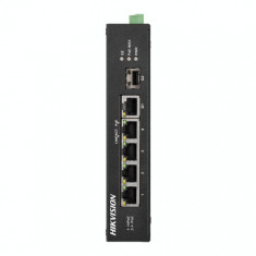 Switch 4 porturi PoE&amp;#039;2 porturi uplink SFP/RJ45 - HIKVISION DS-3T0306HP-E-HS foto