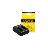 Insta360 One X Baterie pentru cameră Insta360 One X - &Icirc;ncărcător dublu cu cablu Micro USB - Patona