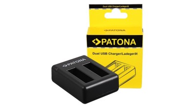 Insta360 One X Baterie pentru cameră Insta360 One X - &amp;Icirc;ncărcător dublu cu cablu Micro USB - Patona foto