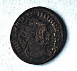Monedă originală Imperiul Roman - Constantius II (Flavius Julius Constantius). Preț 110 lei