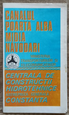 Canalul Poarta Alba Midia Navodari, Centrala Constructii Hidrotehnice Constanta foto