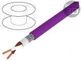 Cablu Date 1x2x0,34mm2 Violet Cu