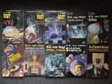 Lot VAN VOGT: Non-A, Silkie, Imperiul Atomului, Arselanalele Isher, Primul Martian, Soarele subteran (10 vol)