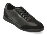 Cumpara ieftin Pantofi sport BOSS negri, 7877, din material textil